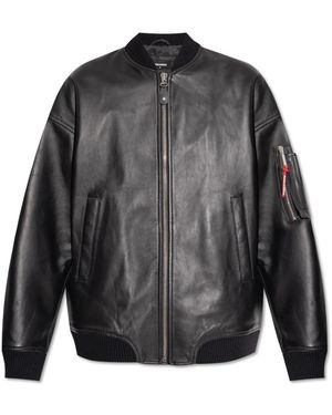DSquared² Leather Jackets - Gris