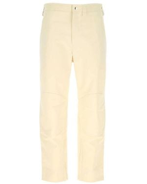 Jil Sander Straight Trousers - Natural