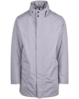 People Of Shibuya Single-Breasted Coats - Blue