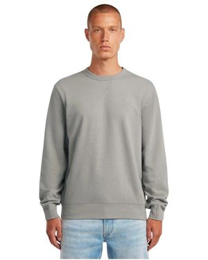 G-Star Hoodies & Sweatvesten ,Grijs ,Katoen Nifous Sweater