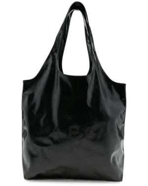 A.P.C. Tassen ,Zwart ,Polyester Ninon Tote Bag