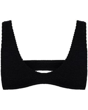 Bondeye Badmode ,Zwart ,Nylon Scout Crop