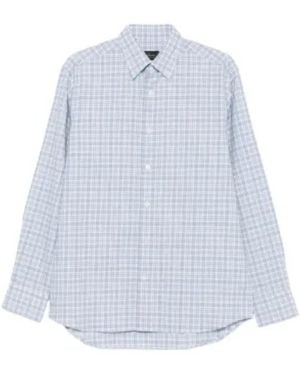 Brioni Casual Shirts - Blue
