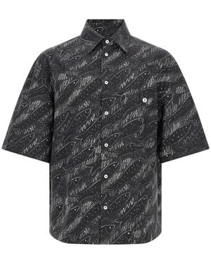 Jacquemus Short Sleeve Shirts - Black