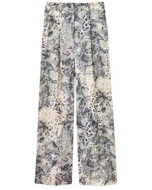 Ba&sh Pantalon Color Tejano - Grijs