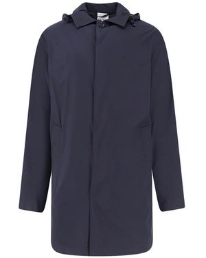 Aspesi Hooded Parka - Blauw