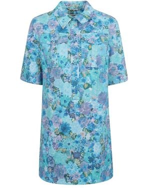 Chloé Shirt Dresses - Blu