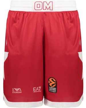 EA7 Casual Shorts - Rojo