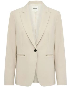 Soaked In Luxury Blazers - Naturel