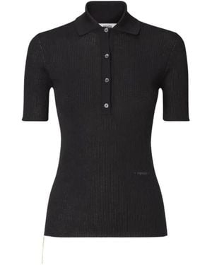 Fendi Polo Shirts - Negro