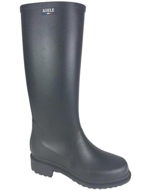 Aigle Schoenen ,Zwart ,Schoenen Regeaars - Grijs