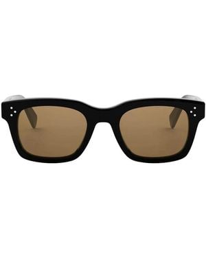 Celine Accessoires ,Zwart ,3 Dots Zonnebril - Bruin