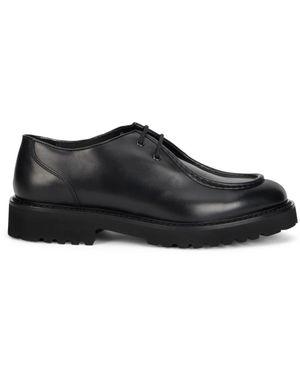Doucal's Laced Shoes - Black
