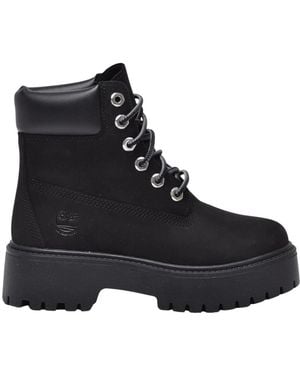 Timberland Stone Street Waterproof Lace-Up Boot - Schwarz