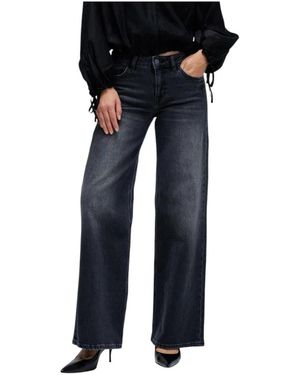Salsa Jeans Wide Jeans - Black