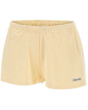 Sporty & Rich Short Shorts - Natural