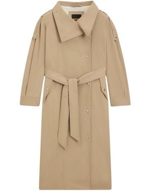 HUGO Jassen ,Katoen C_Clarina Trenchcoat - Naturel