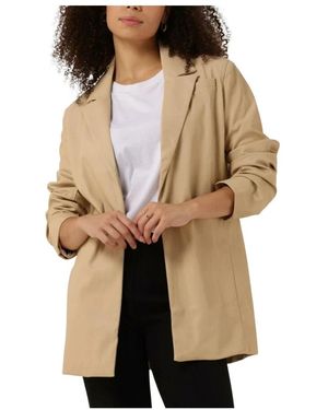 Another Label Jassen ,Katoen Eli Blazer - Naturel