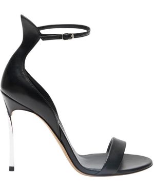 Casadei Cappa Blade Minorca Sandal - Black