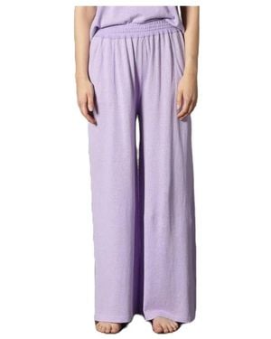 SMINFINITY Summer Palazzo Pants - Paars