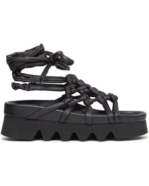 Patrizia Bonfanti Flat Sandals - Nero
