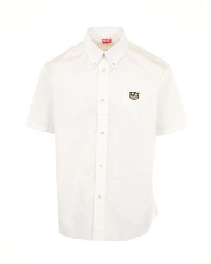 KENZO Short Sleeve Shirts - White