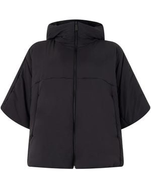 Laminar Gesteppte Jacke Mit Kapuze - Schwarz