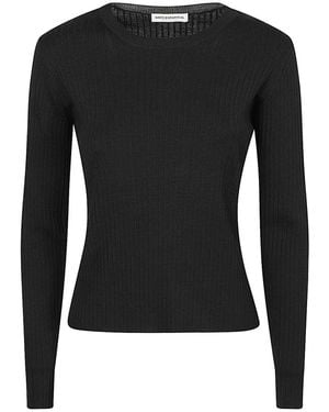 GOES BOTANICAL Round-Neck Knitwear - Zwart