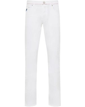 Jacob Cohen Straight Trousers - White