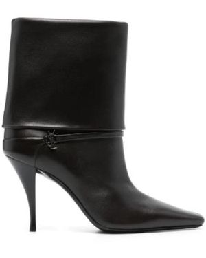 Saint Laurent Heeled Boots - Negro