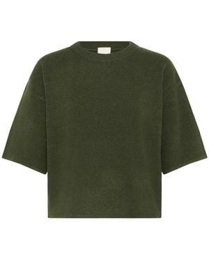 Ichi Round-Neck Knitwear - Verde