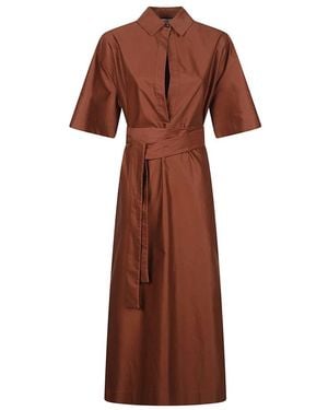 Sa Su Phi Shirt Dresses - Marrón