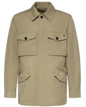 Burberry Jassen ,Katoen Bradmore Jacket - Groen