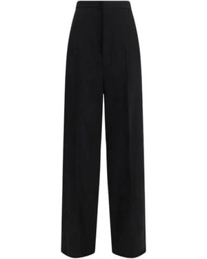 Balenciaga Wide Trousers - Negro