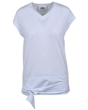 Alpha Studio T-Shirts - Bleu