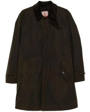 Baracuta Single-Breasted Coats - Black