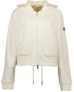 Moncler Zip-Throughs - Wit