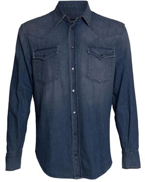 Dondup Denim Shirts - Blue