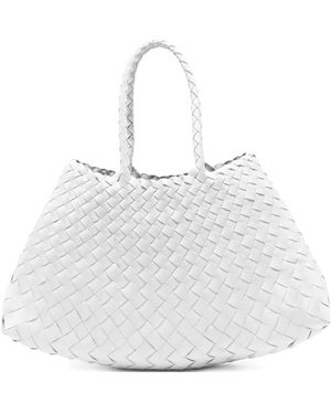 Dragon Diffusion Tassen ,Wit ,Leer Santa Croce Small Tote