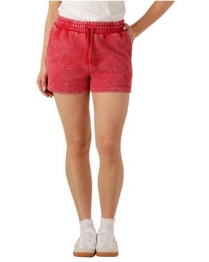 Colourful Rebel Short Shorts - Rood