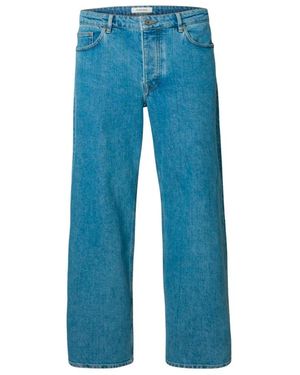 SELECTED Straight Jeans - Azul