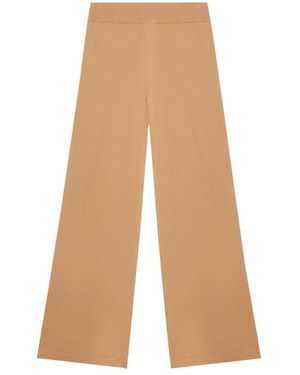 Brooks Brothers Wide Trousers - Natural