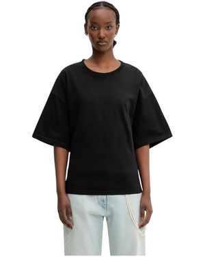 DARKPARK Doyle Draped T-Shirt - Zwart