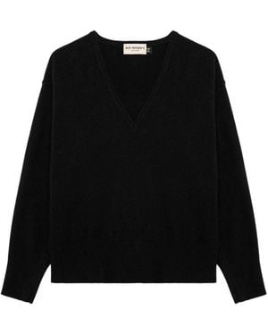 Roy Rogers Round-Neck Knitwear - Black