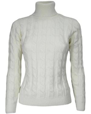 Cashmere Company Turtlenecks - Grey