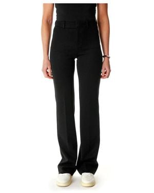 DRYKORN Straight Trousers - Black