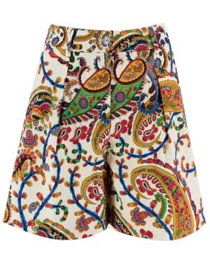 Etro Casual Shorts - Blue