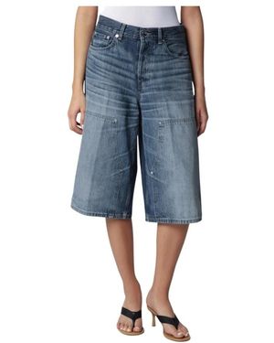 Haikure Korte Broeken ,Blauw ,Katoen Legacy Short