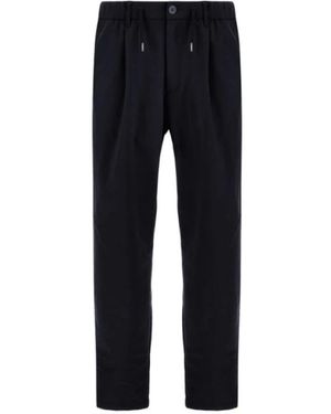 Herno Straight Trousers - Black