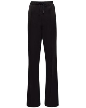JW Anderson Satijnen Broek Met Trekkoord - Zwart